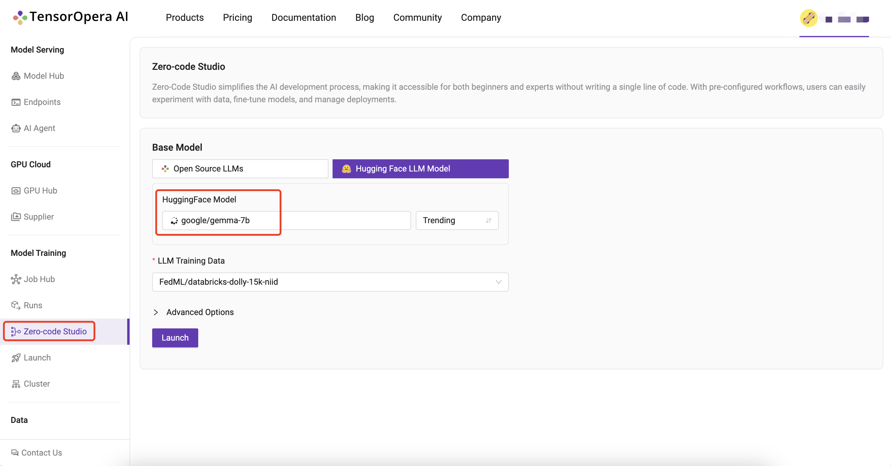 Select a Model Path